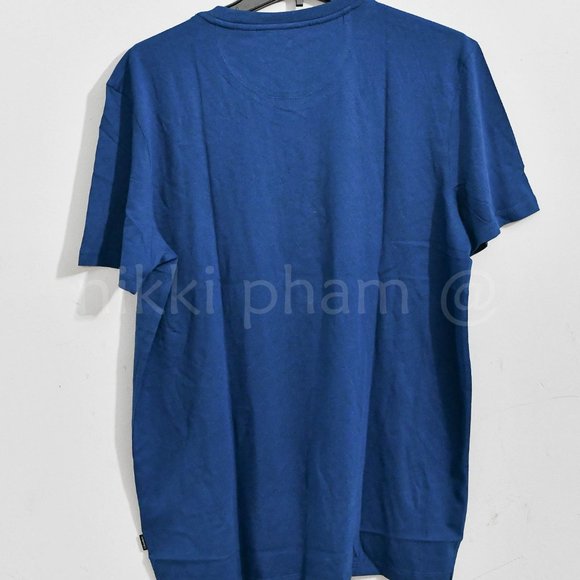 Calvin Klein Men's Cotton Crew Neck Breathable Liquid Touch T-shirt IN BLUE - Picture 4 of 4